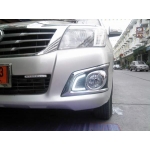 DAYTIME RUNNING LIGHT by FITT ใส่โตโยต้า ไฮลัค วีโก้ แชมป์ Toyota Hilux vigo champ 2011